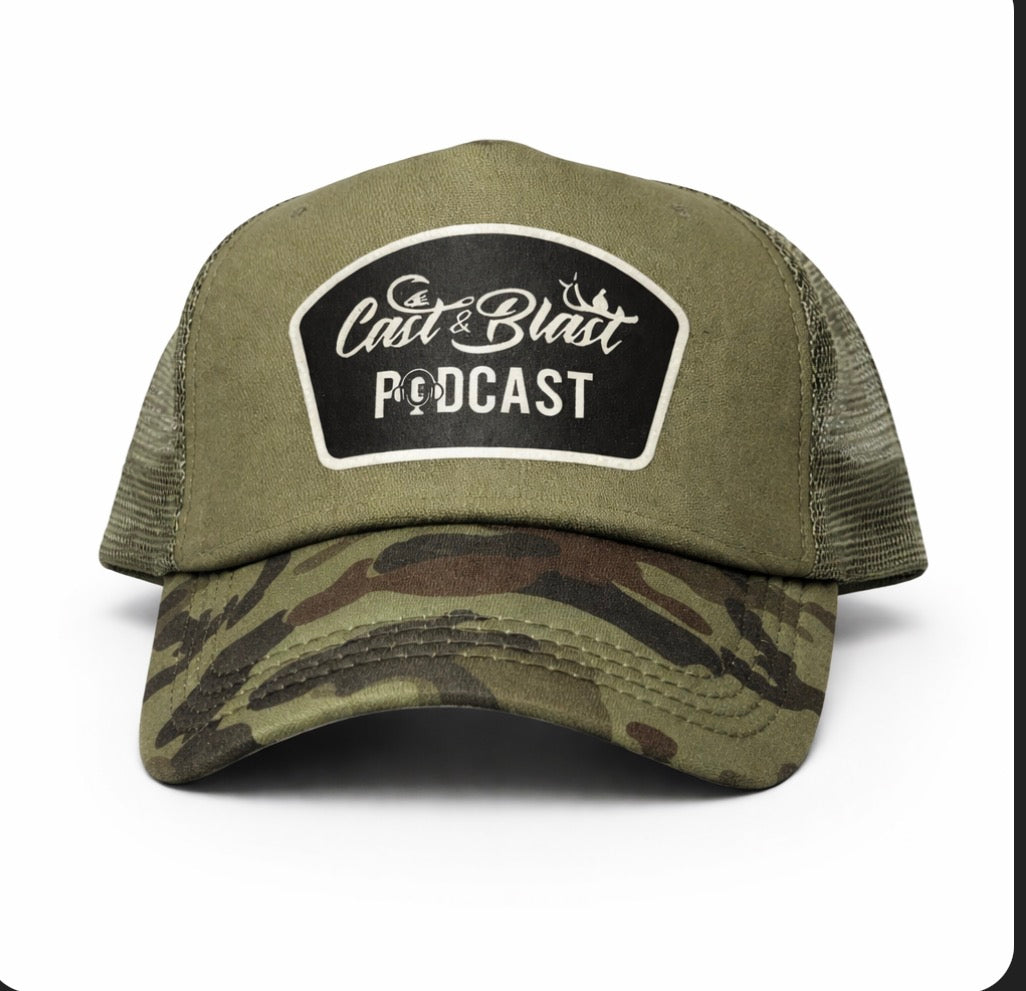 Vintage Camo Trucker Hat